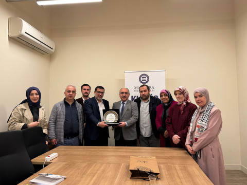 Kudüs Meselesi Üzerine Uluslararası Akademisyenler Forumu temsilcileriyle buluşma gerçekleşti